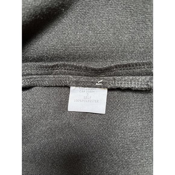 NEW Sadie & Sage Open Front Coat Womens Small Black Relaxed Lagenlook Minimalist - Picture 11 of 12